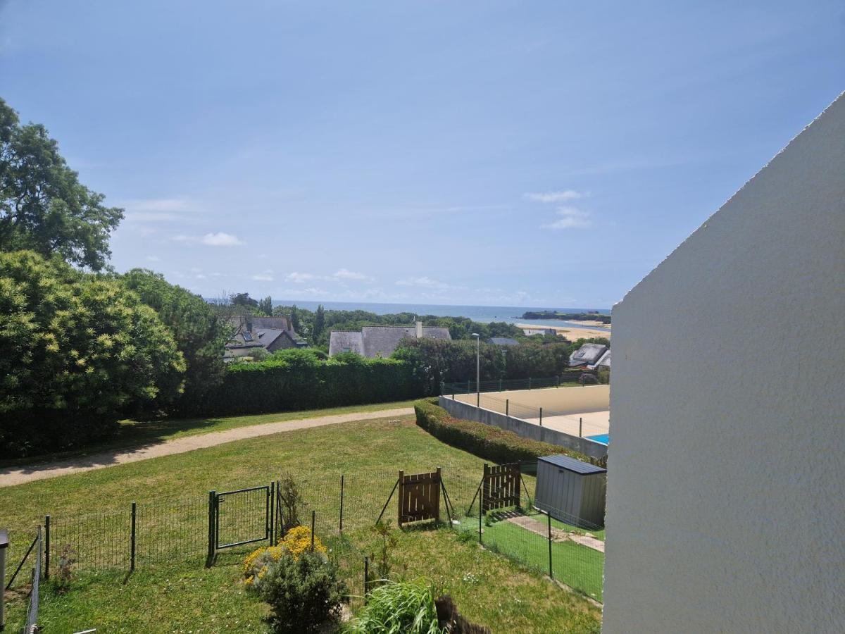 Guidel-Plages Studio Lumineux Balcon Vue Mer & Piscine Exteriör bild